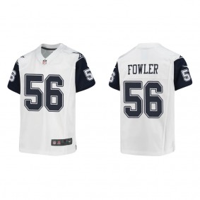 Youth Dante Fowler Jr. Dallas Cowboys White Alternate Game Jersey