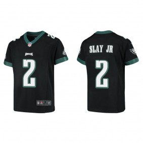 Youth Darius Slay Jr Philadelphia Eagles Black Game Jersey