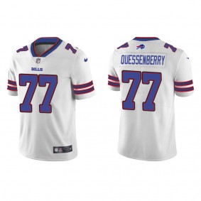 Men's Buffalo Bills David Quessenberry White Vapor Limited Jersey