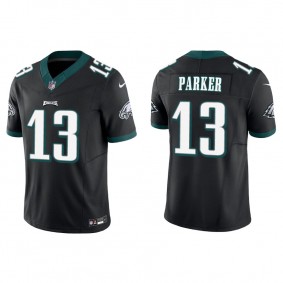 Men's Philadelphia Eagles DeVante Parker Black Vapor F.U.S.E. Limited Jersey