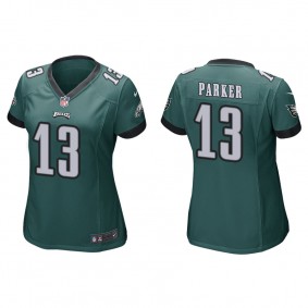 Women's Philadelphia Eagles DeVante Parker Green Game Jersey