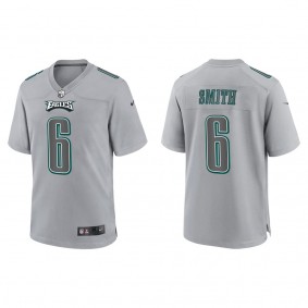 DeVonta Smith Philadelphia Eagles Gray Atmosphere Fashion Game Jersey