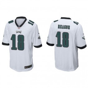 Men's Jalen Reagor Philadelphia Eagles White Game Jersey