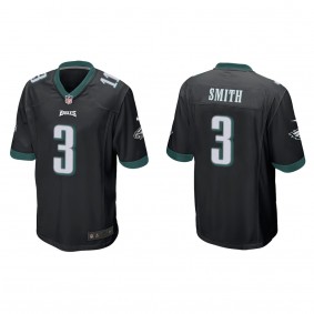 Men's Philadelphia Eagles Nolan Smith Black 2023 NFL Draft Game Jersey