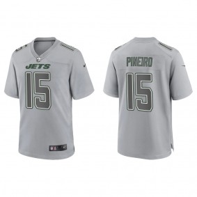 Eddy Pineiro Men's New York Jets Gray Atmosphere Fashion Game Jersey