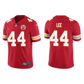 Men's Kansas City Chiefs Elijah Lee Red Vapor Limited Jersey