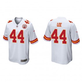 Men's Kansas City Chiefs Elijah Lee White Game Jersey