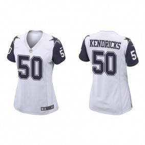 Women's Dallas Cowboys Eric Kendricks White Alternate Game Jersey