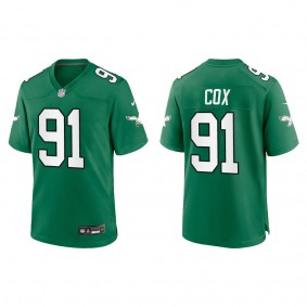 Fletcher Cox Philadelphia Eagles Kelly Green Alternate Game Jersey