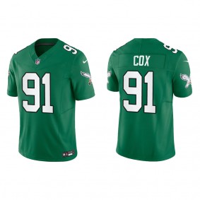 Fletcher Cox Men's Philadelphia Eagles Kelly Green Alternate Vapor F.U.S.E. Limited Jersey