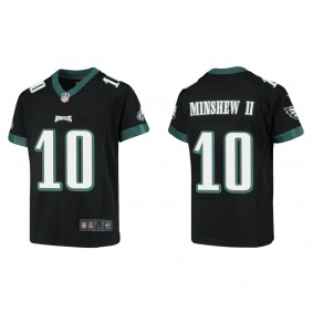 Youth Gardner Minshew II Philadelphia Eagles Black Game Jersey