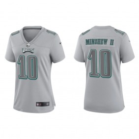 Gardner Minshew II Women's Philadelphia Eagles Gray Atmosphere Fashion Game Jersey