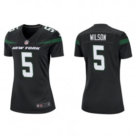 Women's New York Jets Garrett Wilson Black Game Jersey