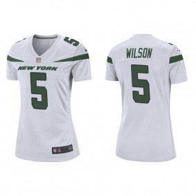 Women's New York Jets Garrett Wilson White Game Jersey