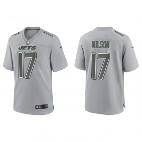 Garrett Wilson Men's New York Jets Gray Atmosphere Fashion Game Jersey