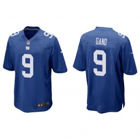 Men's New York Giants Graham Gano Royal Game Jersey