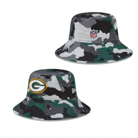 Green Bay Packers Camo 2022 NFL Training Camp Official Bucket Hat