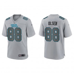 Greg Olsen Carolina Panthers Gray Atmosphere Fashion Game Jersey