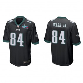 Greg Ward Jr. Men's Philadelphia Eagles Super Bowl LVII Black Game Jersey