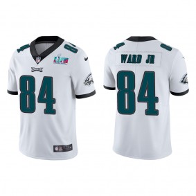 Greg Ward Jr. Men's Philadelphia Eagles Super Bowl LVII White Vapor Limited Jersey