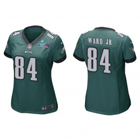 Greg Ward Jr. Women's Philadelphia Eagles Super Bowl LVII Green Game Jersey