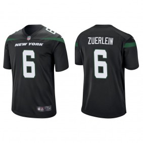 Men's New York Jets Greg Zuerlein Black Game Jersey