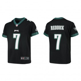 Youth Haason Reddick Philadelphia Eagles Black Game Jersey