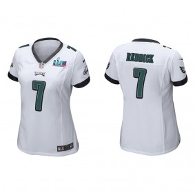 Haason Reddick Women's Philadelphia Eagles Super Bowl LVII White Game Jersey