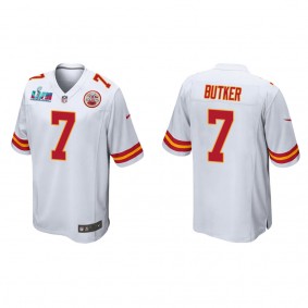 Harrison Butker Men's Kansas City Chiefs Super Bowl LVII White Game Jersey