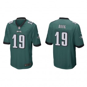 Men's Philadelphia Eagles Ian Book Green Game Jersey