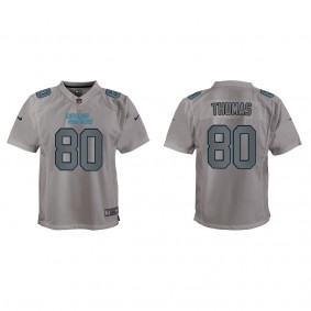 Ian Thomas Youth Carolina Panthers Gray Atmosphere Game Jersey