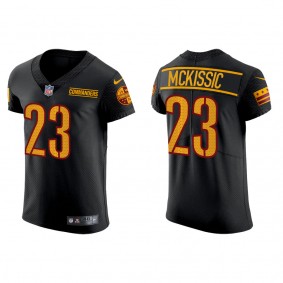 Men's Washington Commanders J.D. McKissic Black Elite Jersey