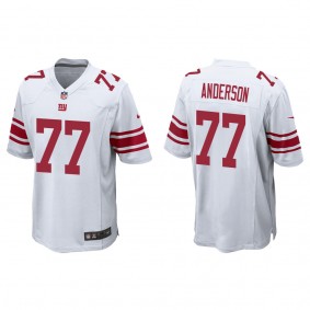 Men's New York Giants Jack Anderson White Game Jersey