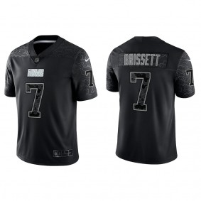 Jacoby Brissett Cleveland Browns Black Reflective Limited Jersey