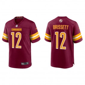 Men's Jacoby Brissett Washington Commanders Burgundy Game Jersey