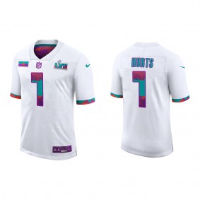 Jalen Hurts Super Bowl LVII Nike White Limited Jersey