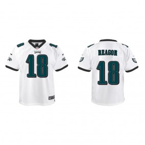 Youth Jalen Reagor Philadelphia Eagles White Game Jersey