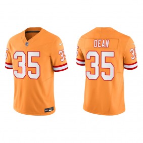 Jamel Dean Tampa Bay Buccaneers Orange Throwback Vapor F.U.S.E. Limited Jersey