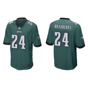 Men's Philadelphia Eagles James Bradberry Green Game Jersey