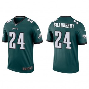 Men's Philadelphia Eagles James Bradberry Green Legend Jersey