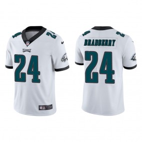 Men's Philadelphia Eagles James Bradberry White Vapor Limited Jersey