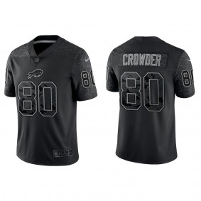 Jamison Crowder Buffalo Bills Black Reflective Limited Jersey