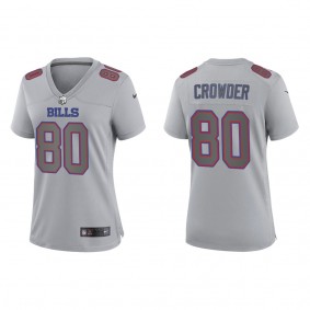 Jamison Crowder Women's Buffalo Bills Gray Atmosphere Fashion Game Jersey