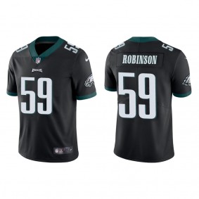 Men's Philadelphia Eagles Janarius Robinson Black Vapor Limited Jersey