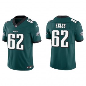 Jason Kelce Philadelphia Eagles Midnight Green Vapor F.U.S.E. Limited Jersey