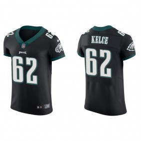 Jason Kelce Men's Philadelphia Eagles Nike Black Vapor Elite Jersey