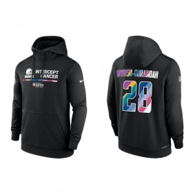 Jeremiah Owusu-Koramoah Cleveland Browns 2022 Crucial Catch Therma Performance Pullover Hoodie