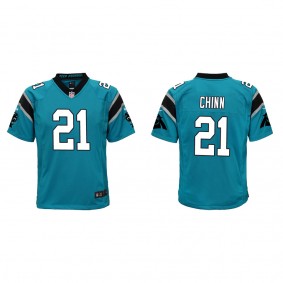 Youth Jeremy Chinn Carolina Panthers Blue Game Jersey