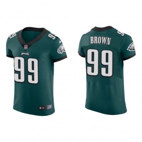 Jerome Brown Men's Philadelphia Eagles Nike Midnight Green Vapor Elite Jersey