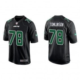 Jersey New York Jets Laken Tomlinson Men's Fashion Game Black